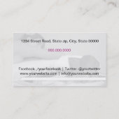 Spa Center & Massage Business card 名刺 (裏面)