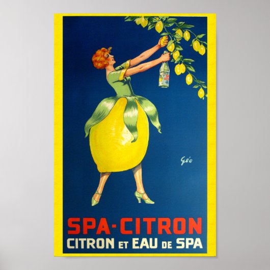 Spa Citron ポスター (正面)