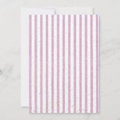  Spa day Girls Birthday 招待状 (裏面)