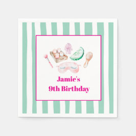 Spa Day Kid's Party  スタンダードカクテルナプキン