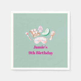 Spa Day Kid's Party  スタンダードカクテルナプキン