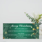 Spa Getaway Christmas Gift Voucher (スタンド正面)