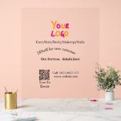 Spa massage salon discount offer services contact  アクリルサイン (ウェディング)