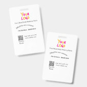 Spa massage salon discount offer services contact  バッジ (正面＆裏面)