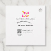 Spa massage salon discount offer services contact  フェイバータグ (裏面)