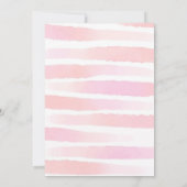 Spa Party Birthday Invitation 招待状 (裏面)