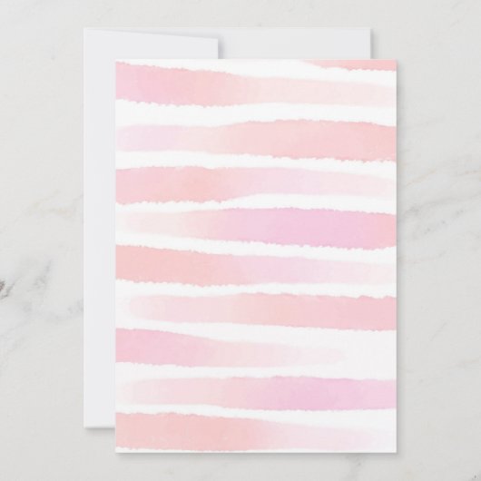 Spa Party Birthday Invitation 招待状 (裏面)