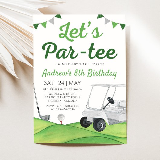 Spa Party Girl Birthday Invitation 招待状