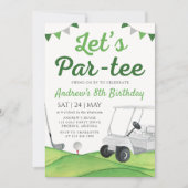 Spa Party Girl Birthday Invitation 招待状 (正面)