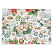 Spa Santa in LA – Merry Christmas  ラージペーパーバッグ (裏面)