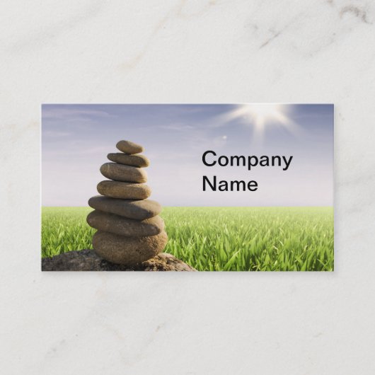 Spa Wellness Massage business cards 名刺 (正面)