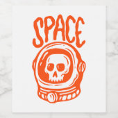 Space ワインラベル (シングルラベル)