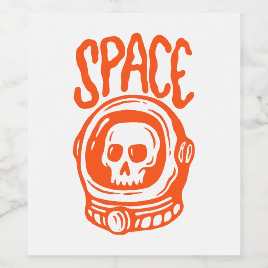 Space ワインラベル (シングルラベル)