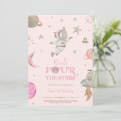 SPACE 4TH BIRTHDAY Invitation 招待状 (スタンド正面)