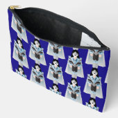 Space Ace – Patterned Zipper Accessory Pouch アクセサリーポーチ (見開き)