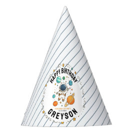 Space Adventure 1st Birthday | Outer Space パーティーハット