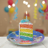 Space Adventure Birthday  ペーパープレート