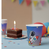 Space Adventure Birthday Cups 紙コップ