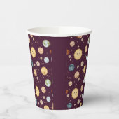 Space Adventure Playful Kids Birthday Party 紙コップ (左)