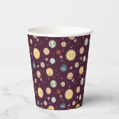Space Adventure Playful Kids Birthday Party 紙コップ (正面)