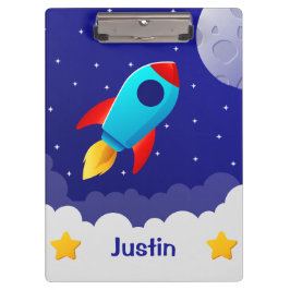 Space Adventure Rocket Clipboards Design クリップボード