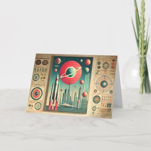 Space Age Interplanetary Coordinates Alien Relic カード (正面)