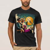 Space Age Las Vegas Martini Gangster Party Tシャツ (正面)