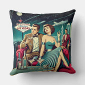 Space Age Las Vegas Martini Party クッション (裏面)