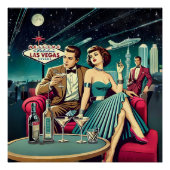 Space Age Las Vegas Martini Party ポスター (正面)