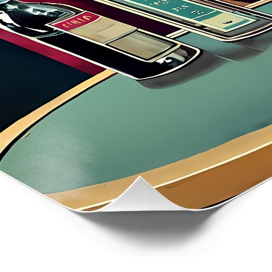 Space Age Las Vegas Martini Party ポスター (コーナー)