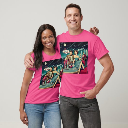 Space Age Las Vegas Martini Party Tシャツ (ユニセックス)