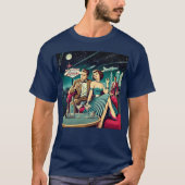 Space Age Las Vegas Martini Party Tシャツ (正面)