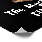 Space Alien Bigfoot Conspiracy Mystery Solved UFO ポスター (角)