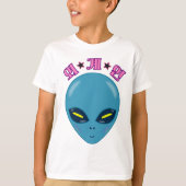 space alien (korean language) tシャツ (正面)