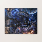 Space Alien Warrior Puzzle ジグソーパズル (横)