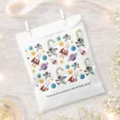 Space Astronaut フェイバーバッグ (クリップ留めされた状態)