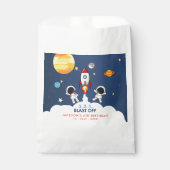 Space Astronaut Birthday Boy  フェイバーバッグ (正面)