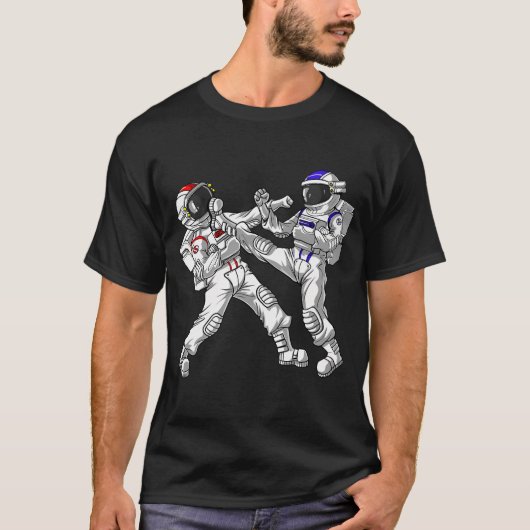 Space Astronaut Karate Tシャツ (正面)
