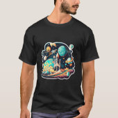 Space Astronaut Science Planets Space For Tシャツ (正面)