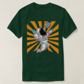 Space Astronaut Volleyball Tシャツ (デザイン正面)