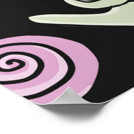 Space Background. Planets of the solar system. Roc ポスター (角)