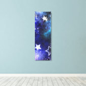 Space Background with Stars キャンバスプリント (インサイチュ (ウッドフロア))