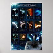 Space Calendar 2005 ポスター (正面)