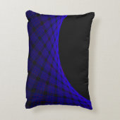 Space Carpet Geometric Accent Pillow アクセントクッション (裏面(縦))