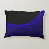 Space Carpet Geometric Accent Pillow アクセントクッション (裏面)