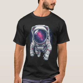 Space Cat Astronaut T-Shirt Tシャツ