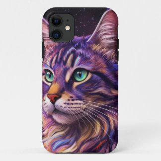 space cat iPhone 11 ケース