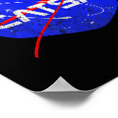 Space Cat Funny Universe Catsa  ポスター (角)