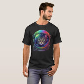 Space cat tシャツ (正面フル)