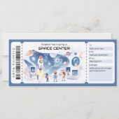  Space Center Gift Certificate 招待状 (正面)